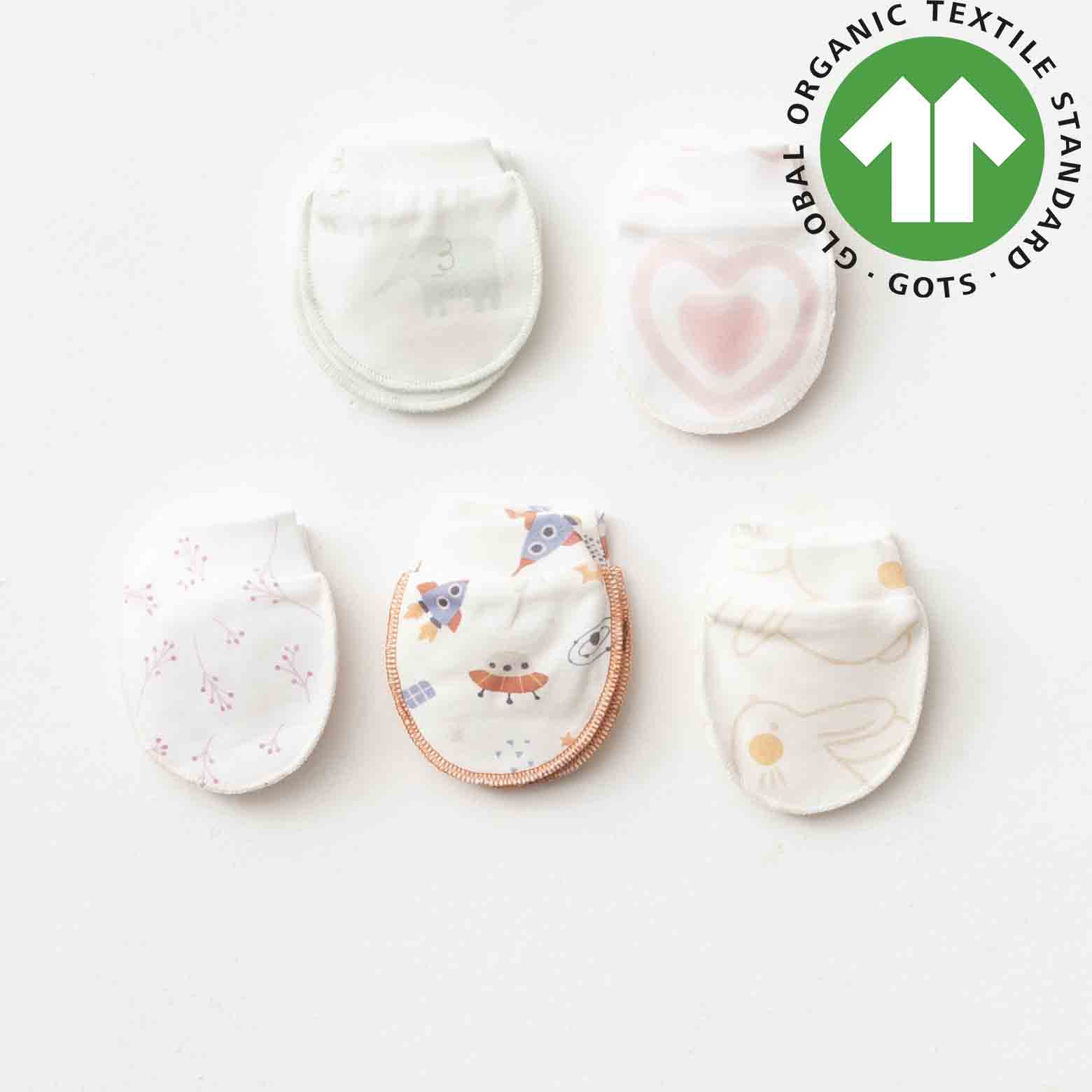 ESL-2104 ORGANIC 5-PIECE GLOVE SET