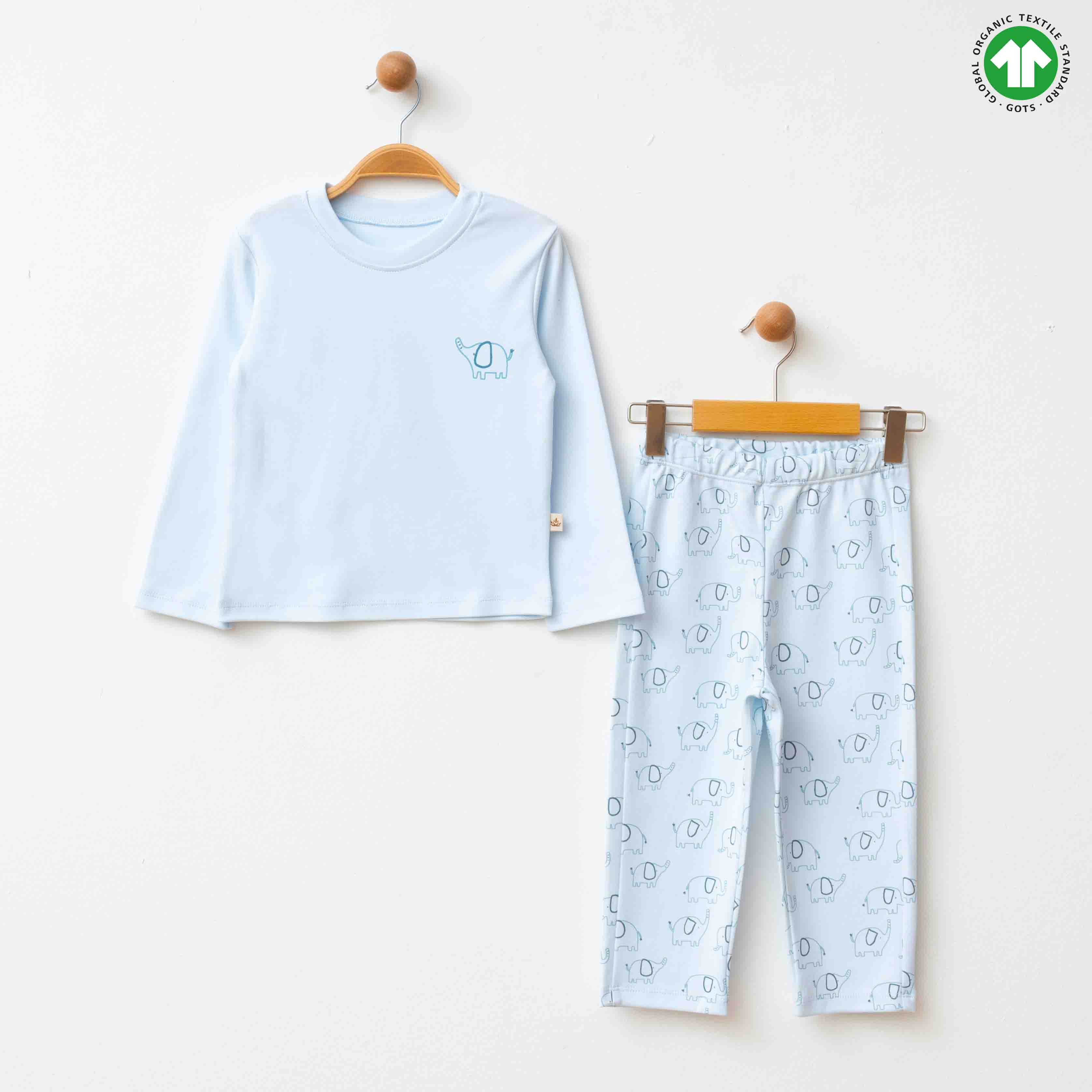 ESL-2217 ORGANİK PİJAMA TAKIM