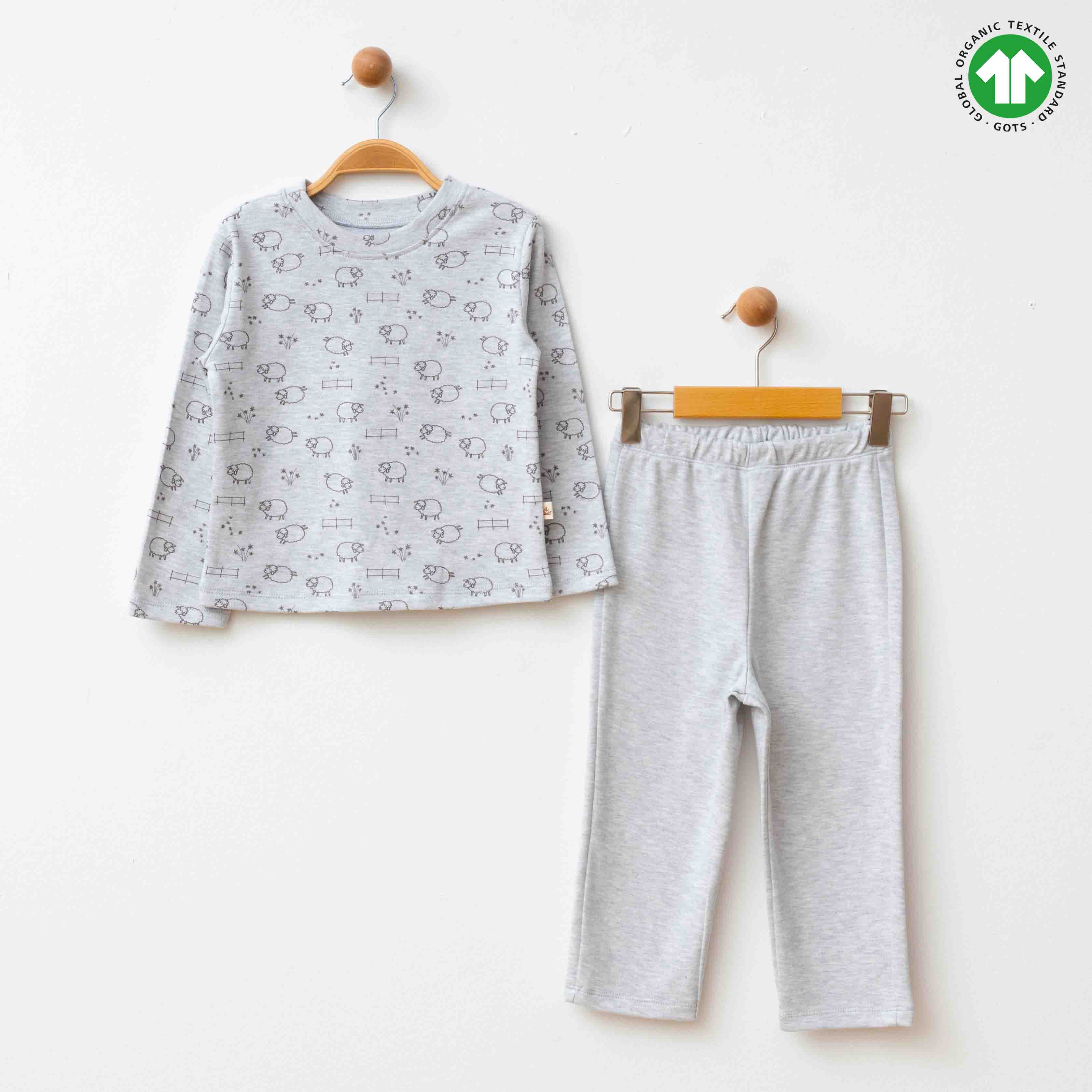 ESL-2219 ORGANİK PİJAMA TAKIM