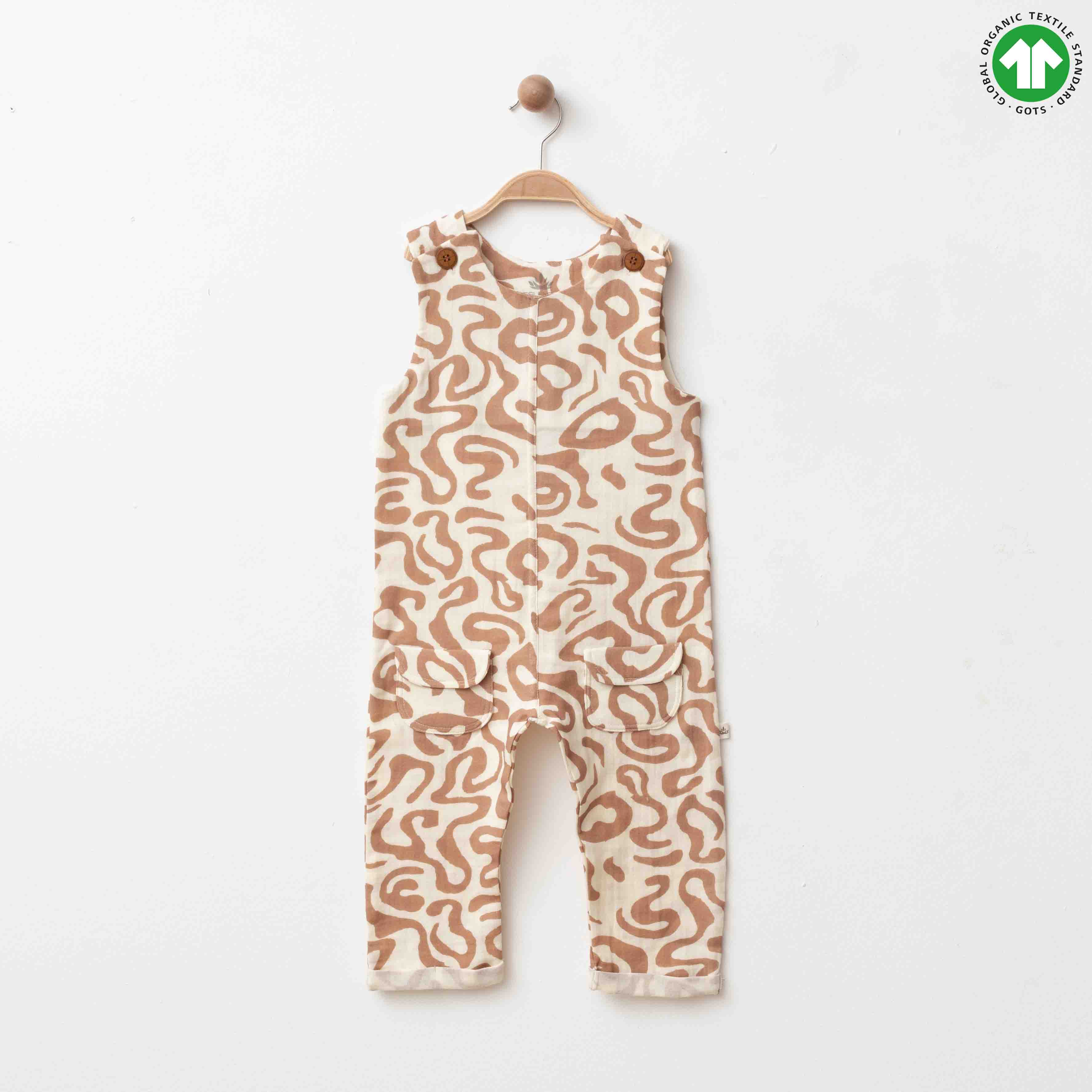 ESL-2264 MÜSLİN EKRU SALOPET