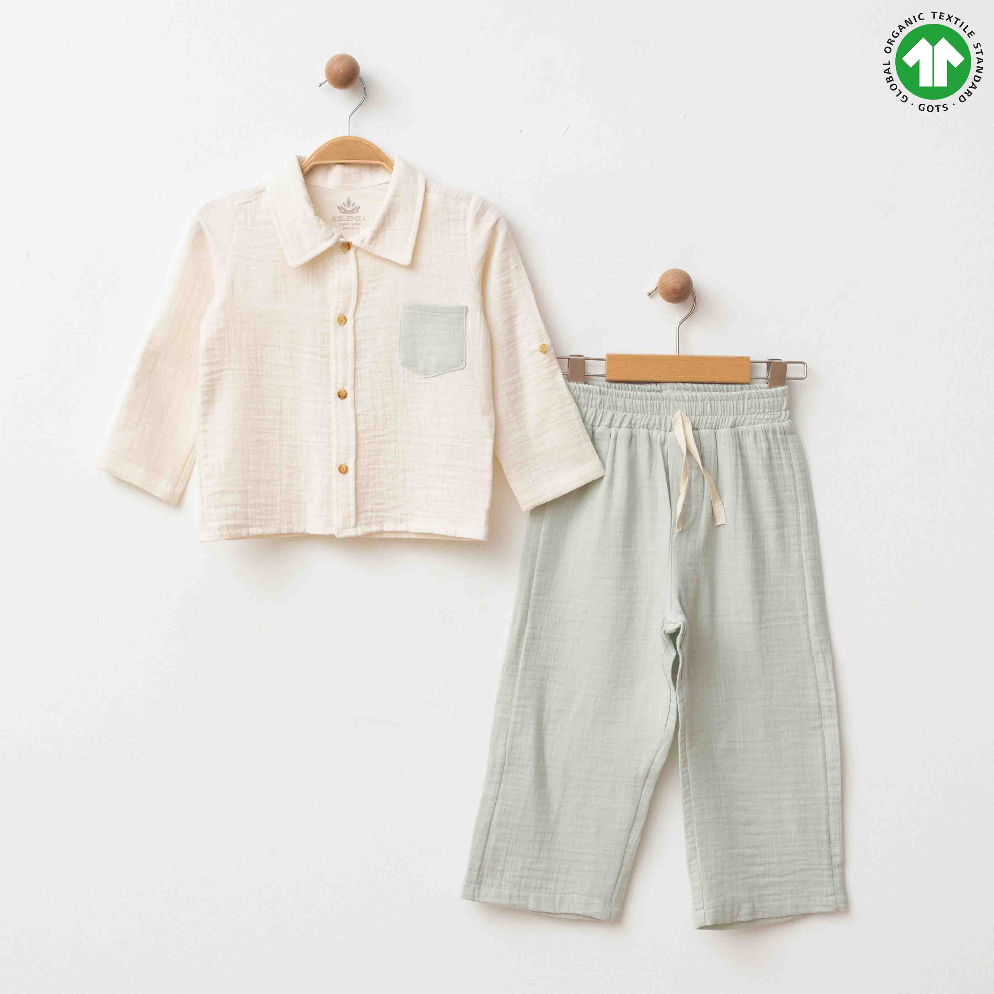 ESL-2282 KREM İKİLİ TAKIM