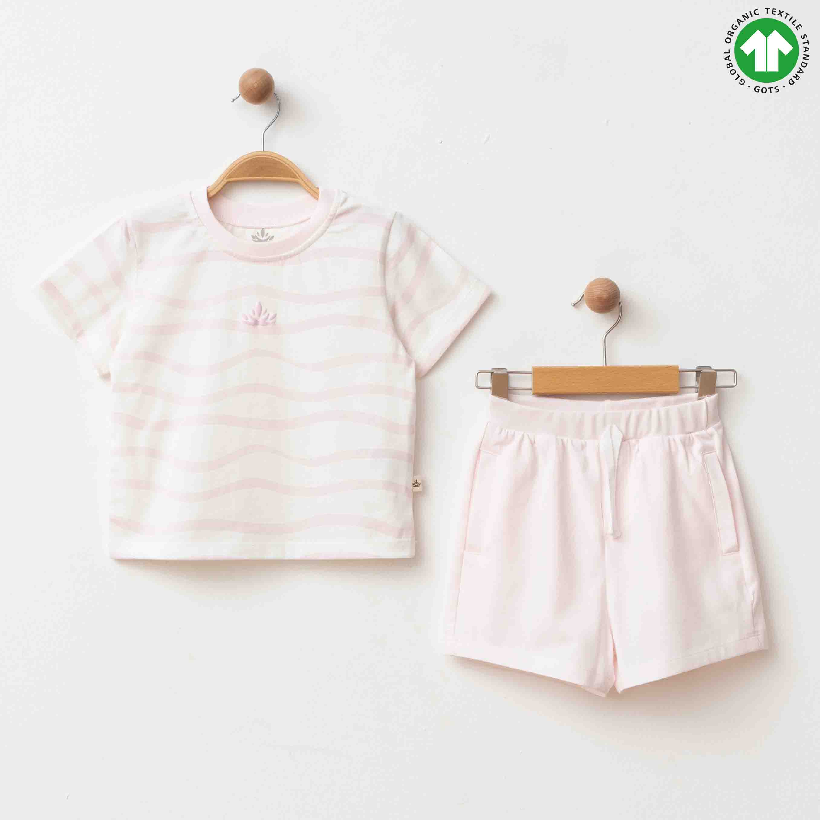 ESL-2271 PEMBE İKİLİ TAKIM